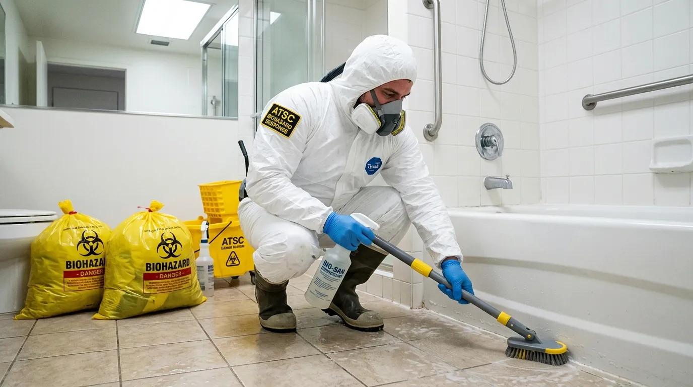 Decontamination equipment deployed for Blood Cleanup in Freehold